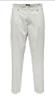 Pale Pleat Loose Pantalon Licht Grijs Jeans of Pantalon Maat