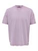 Larry Washed Relaxed Sweat Tee Old Pink Kledingmaat : XS