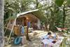 Grote foto luxe safaritenten itali op kleine campings vakantie campings