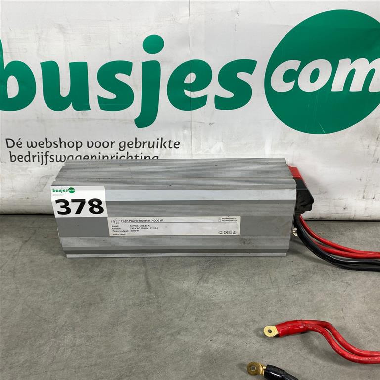 Gebruikte HQ 4000W Gemodificeerde Sinus Omvormer 12V Naar 230V (Nr 378