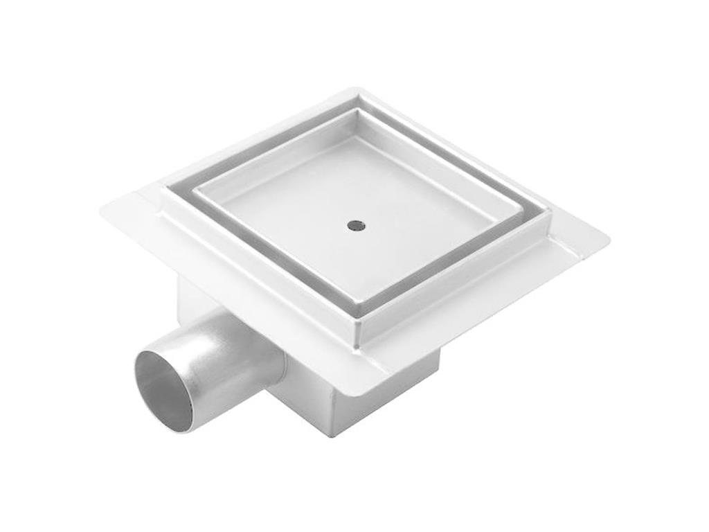 Douchegoot Umfors Vierkant 12x12cm Tegelrooster en Flens Kopen Sanitair