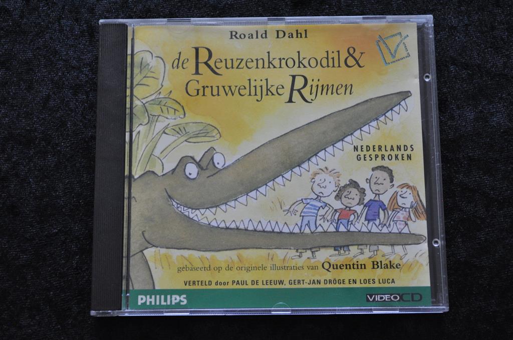 De Reuzen Krokodil & Gruwelijke Rijmen Van Roald Dahl Philips CD-I