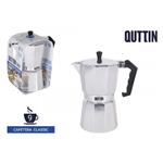 Italiaanse Koffiepot Quttin Aluminium, 9 kops ( Z)