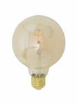 Deco LED gloeilamp - LED kogel - Ø9,5 x 14 - amber - 4W - E27 - dimbaar