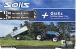 Solis 16 - 20 / 26 minitractor NIEUW actie GRATIS KIPPER !!