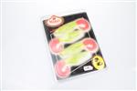 Mann's action shad chartreuse 10,5cm | 4 st | shads