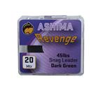 Ashima revenge snag leader 45 LB | 20M Dark green