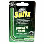 Sufix sheath skin hooklink groen | 20 M | gevlochten lijn 5 KG / 10 LB