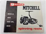 Garcia Mitchell spinning reels 300C / 410 / 410 DL / 510 | folder