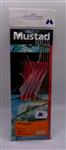 Mustad Red Flasher | 6/0 | 3st | rig hook