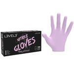 L3VEL3 Nitrile Handschoenen 100pcs -  PEARL LAVENDER  - (4 Maten)