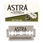 ASTRA Superior Platinum Double Edge Razor Blade, 20 X 5