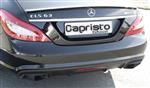 Mercedes CLS 63 AMG W218 Capristo Sport Uitlaatdownpipes met Uitlaatkatalysatoren en Eindtips