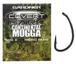 Gardner covert dark continental mugga | 10 st | karperhaken