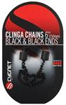 Cygnet clinga chains | black & black ends 230 mm