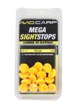 Avid Carp mega sight stops | yellow | 10mm | 15 st