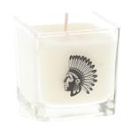 Geurkaars Koolzaadwas Eco 'Witte Salie' in glas