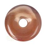 Mookaiet Donut edelsteen hanger Nr 11 - Ø 4 cm