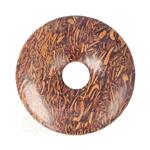 Coquina Jaspis edelstenen donut hanger Nr 10 - Ø4 cm