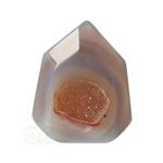 Agaat dunne Geode punt Nr 17 - 72  gram - Brazilie