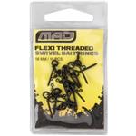 MAD flexi threaded swivel bait ring | 18 mm | 15 st