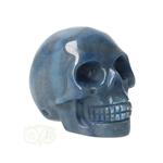 Blauwe kwarts schedel Nr 21 - 101 gram