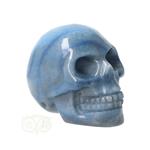 Blauwe kwarts schedel Nr 20 - 102 gram