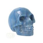 Blauwe kwarts schedel Nr 18 - 103 gram