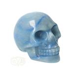 Blauwe kwarts schedel Nr 17 - 102 gram