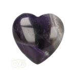 Amethist hart ± 3 cm Nr 6 - 15 gram