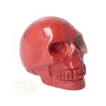 Rode Jaspis schedel Nr 8 - 106 gram