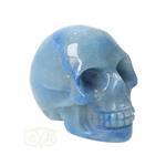 Blauwe kwarts schedel Nr 8 - 90 gram