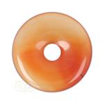 Carneool Donut hanger Nr 7 - Ø 4 cm