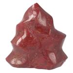 Rode Jaspis vlam sculptuur Nr 9 - 526 gram  - Madagaskar