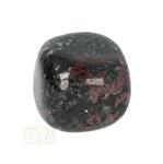 Granaat in Biotiet trommelsteen Nr 25 - 21 gram