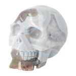 Agaat kristallen schedel 1023 gram