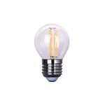 Kogellamp E27 3-staps-dimbaar | G45 LED 4W=40W halogeen verlichting | warmwit filament 2700K