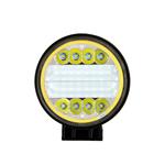 Verstraler LED 38W - Ø 112mm x 45mm | Combo (werklicht + HALO) - 12V & 24V DC | daglichtwit 6500K | 