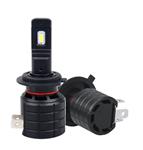 H7 koplamp set | 2x  2-SMD LED daglichtwit 6000K - 5000 Lm/stuk | CAN-BUS 12V - 24V DC