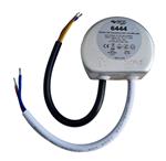 LED voeding - compact - rond | in 230V AC - uit 12 Volt DC | 25 Watt - 2,09A | IP67