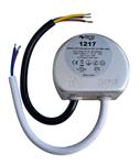 LED voeding - compact - rond | in 230V AC - uit 12 Volt DC | 20 Watt - 1,66A | IP67