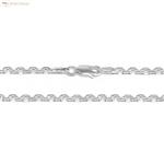 Zilveren anker ketting 45 cm en 2.7 mm breed