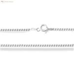 Zilveren gourmet ketting 40 cm lang 1.8 mm breed