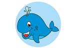 Beloningsstickers - walvis