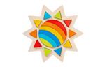 Regenboog in de zon