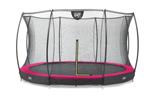 Inground trampoline met veiligheidsnet (rond)