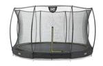 Inground trampoline met veiligheidsnet (rond)