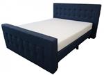 Boxspring Continental DELUXE - Compleet Boxspring Blauw 120X200