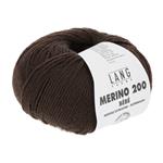 Lang Yarns Merino 200 bebe nr 368 Donker Bruin