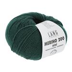 Lang Yarns Merino 200 bebe nr 318 Donker Groen